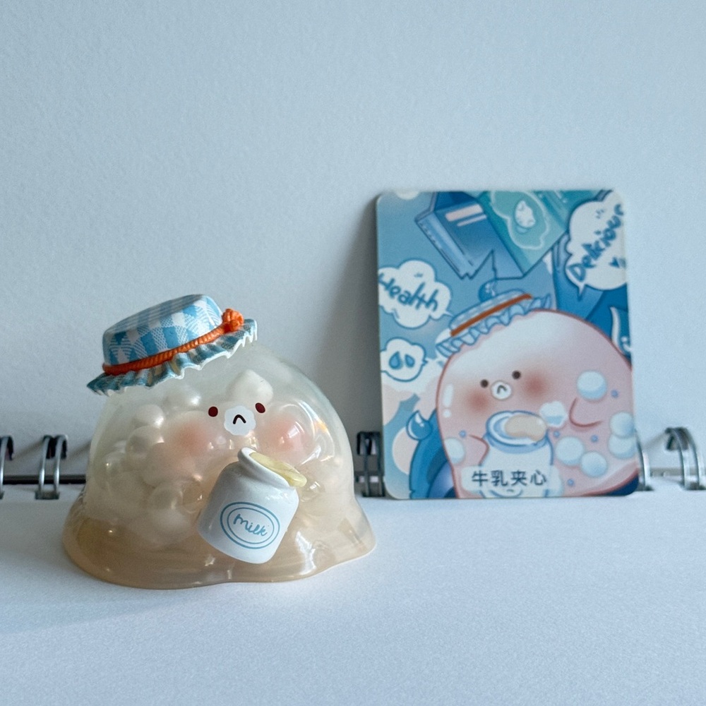 Bubble Eggs Collectible Blind Box Season 2 - Milk Boba